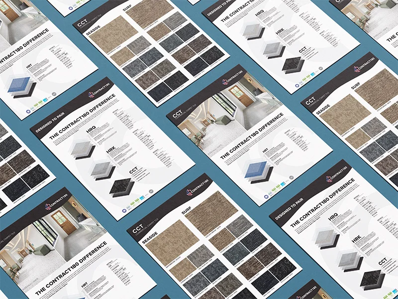 Professional sales brochures and marketing materials